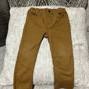 Toddler 3T jeans. Slightly worn, plus blue Carters plaid button down, khakis NWT